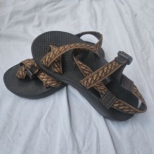 Chaco Mens Classic Slip On Open Toe Sport Sandals, MultiColor, Size 7M